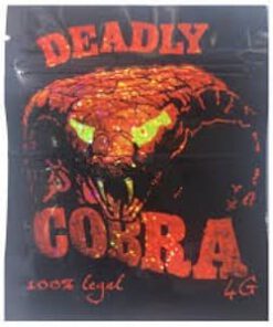 Buy Deadly Cobra Herbal Incense 4g Online
