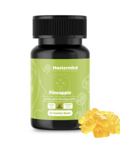 Mastermind Psilo Magic Mushroom Gummy Bear Microdose – 3000MG – Pineapple